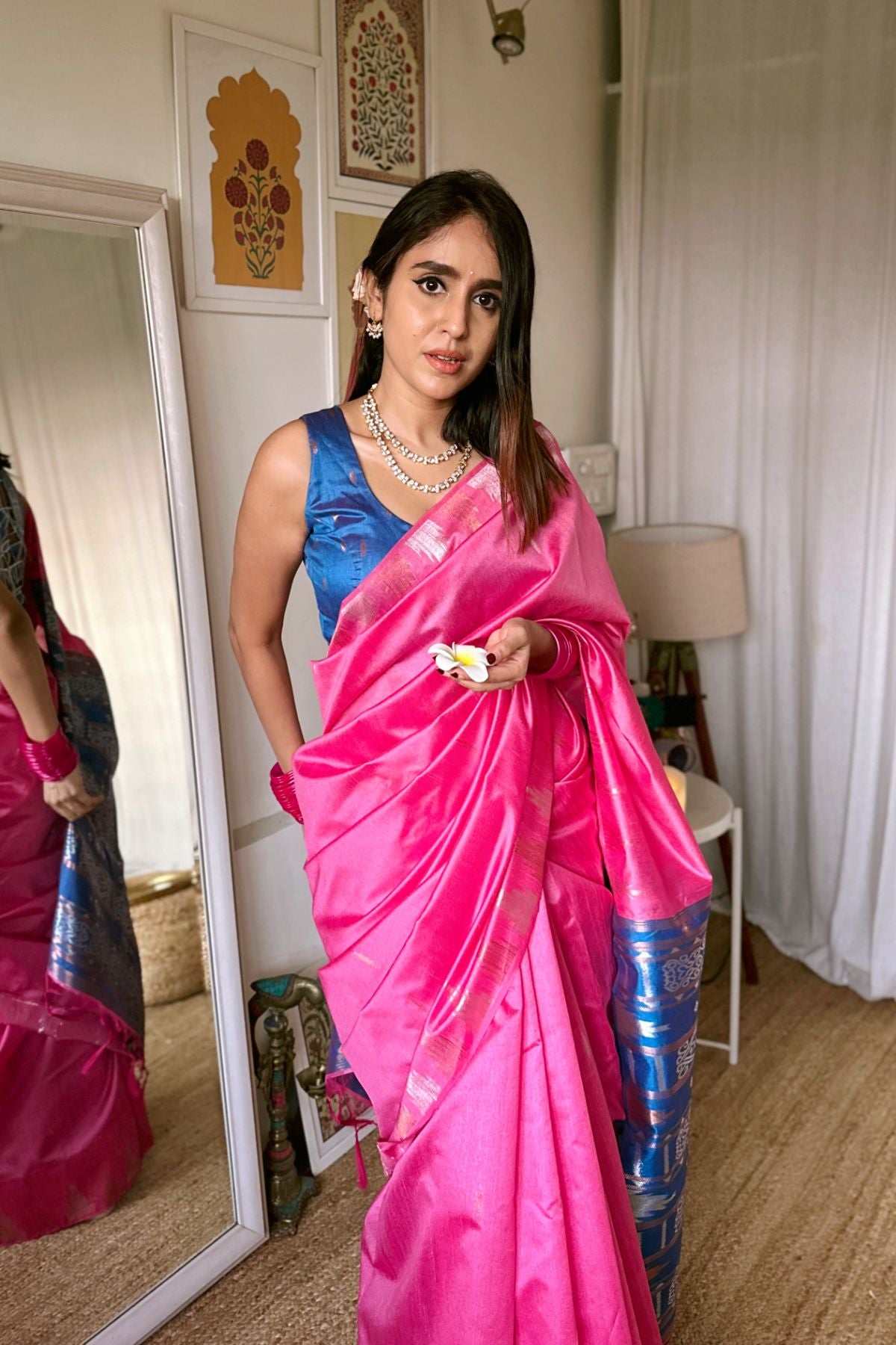 Tussar Dupion Silk Saree - Byhand I Indian Ethnic Wear Online I Sustainable  Fashion I Handmade Clothes