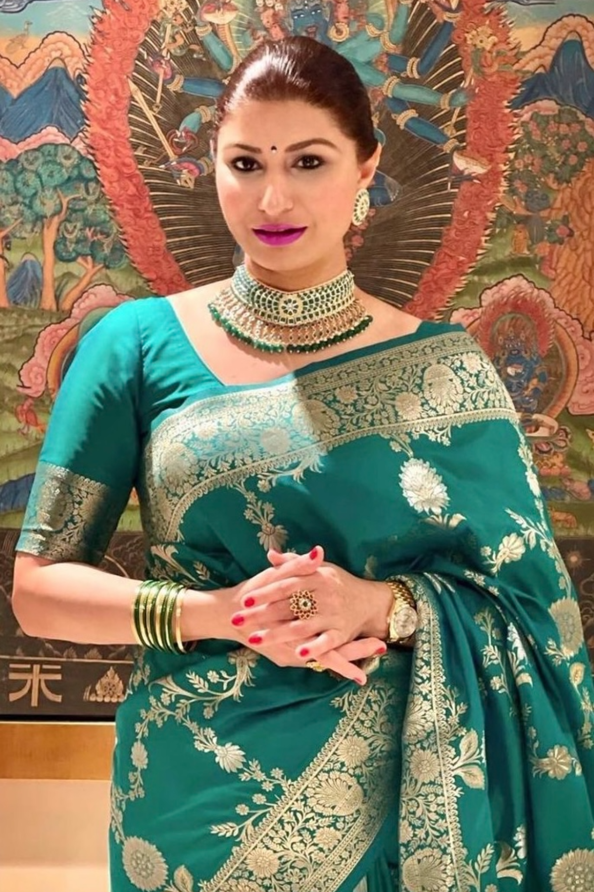 5 Traditional Saree Blouse Designs By Priya Bhavani Shankar